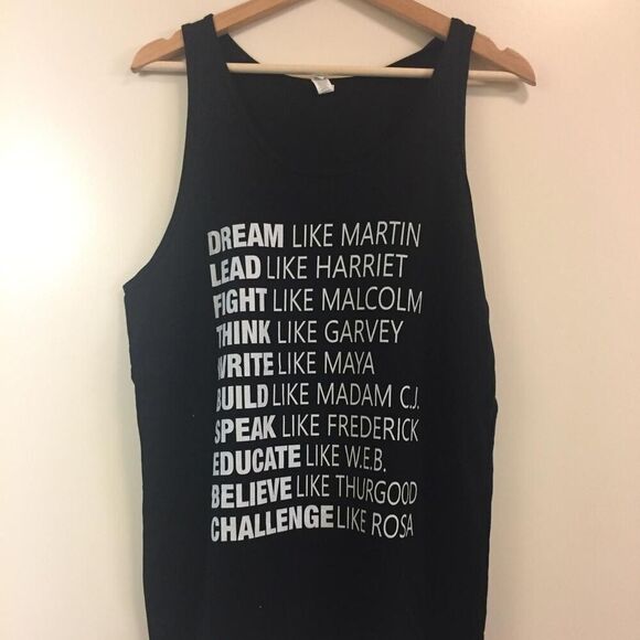 Black Excellence Men's Tank Top size Medium - Picture 1 of 1